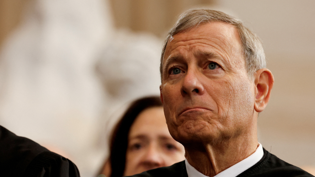 Supreme Court chief tells law grads how justices handle divisions after recent clashes