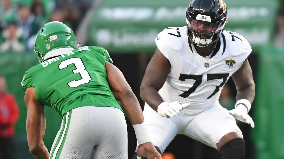 Who will start on Jacksonville Jaguars’ offensive line in 2025?