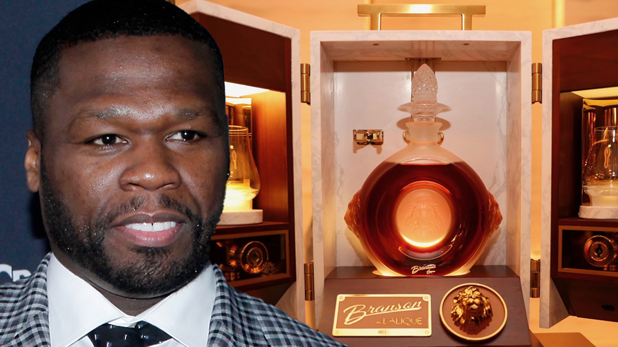 50 Cent Celebrates $25,000 Cognac Launch With Star-Studded Gala in NYC