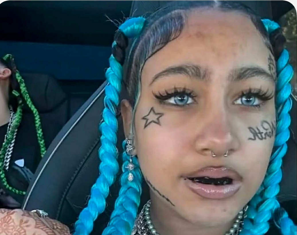 Kanye West And Kim Kardashian 12-Year-Old Daughter Showing Off A Disturbing Look