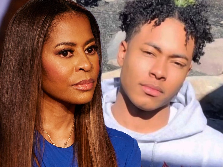 mary cosby and her son Robert Cosby Jr getty comp