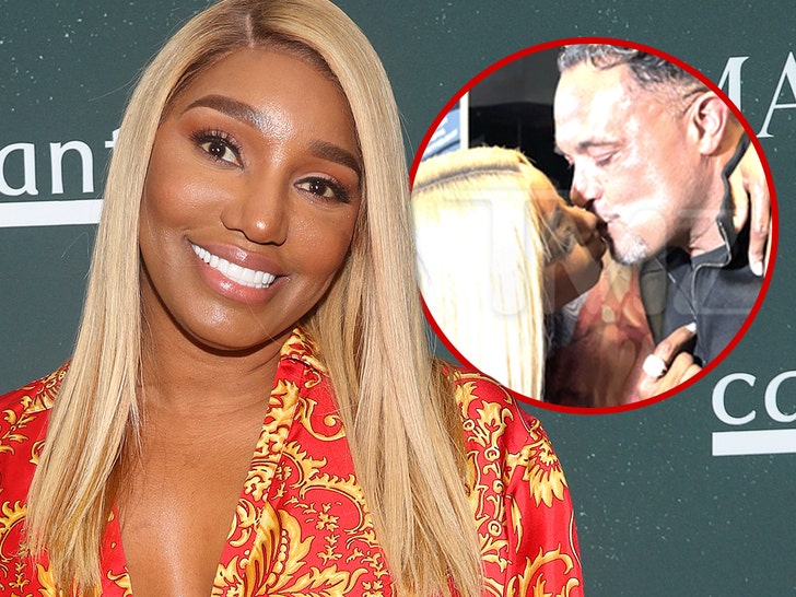nene leaks kiss with new man getty tmz