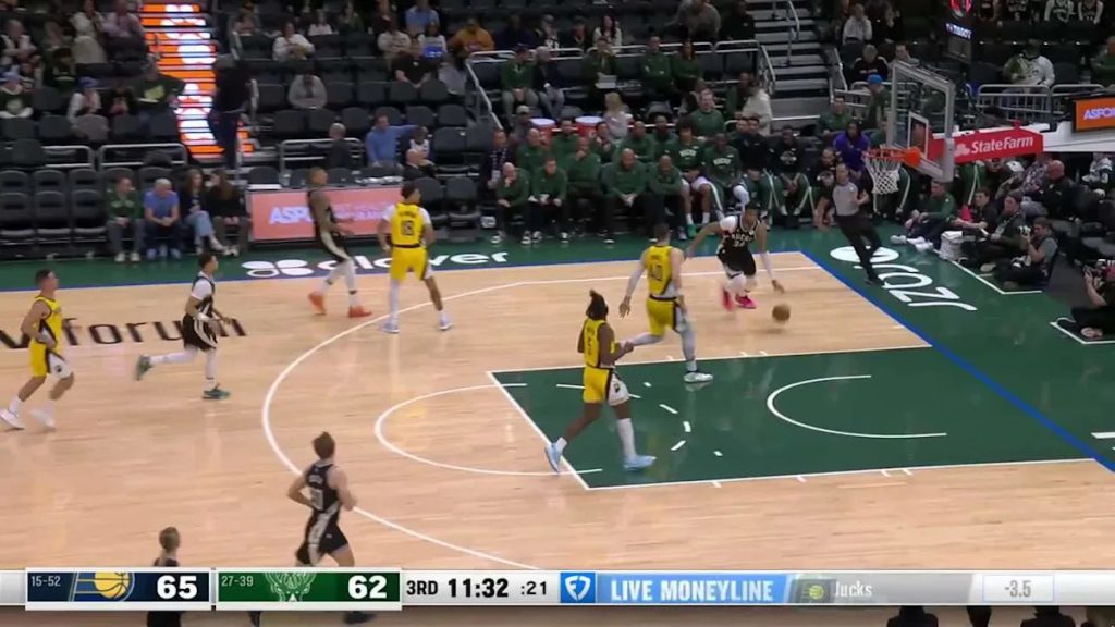 Giannis Antetokounmpo on left knee injury after awkward fall: ‘I’m not really bothered by it at all’