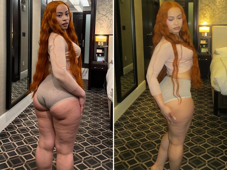 Ice Spice Shows Off Buns In Houston