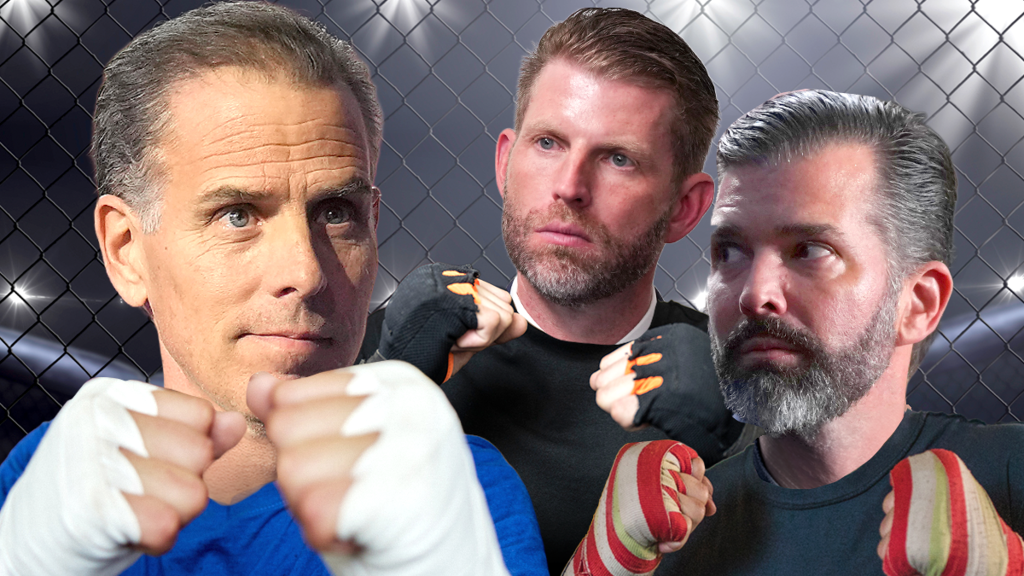 Hunter Biden Wants a Cage Match With Donald Trump’s Sons Eric and Don Jr.