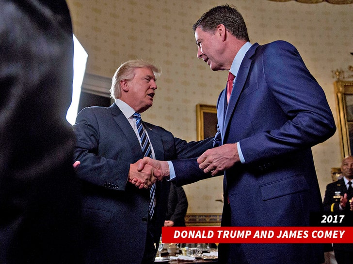 donald trump and james comey getty 2