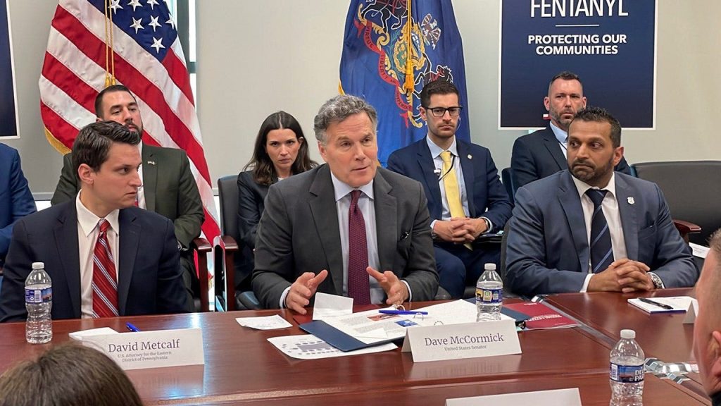 Kash Patel and McCormick meet fentanyl victims’ families in Allentown