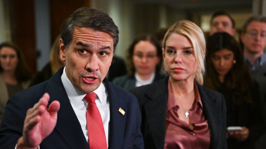 Interim AG Todd Blanche dismisses reports Pam Bondi was fired over Epstein files