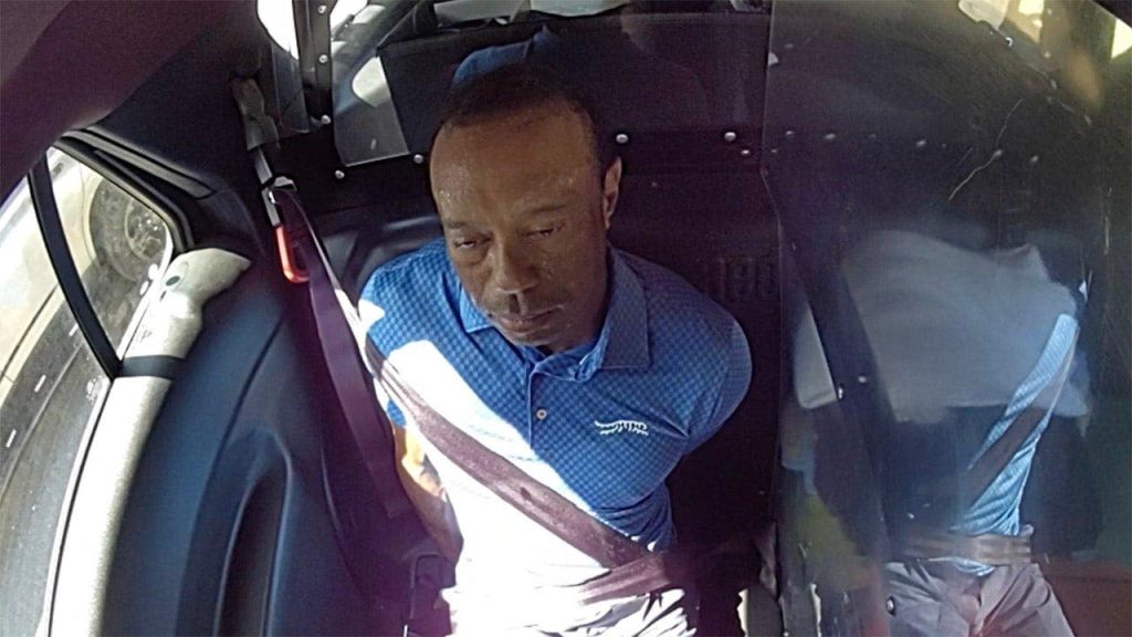 Tiger Woods says ‘this is fun’ in bodycam footage after DUI arrest