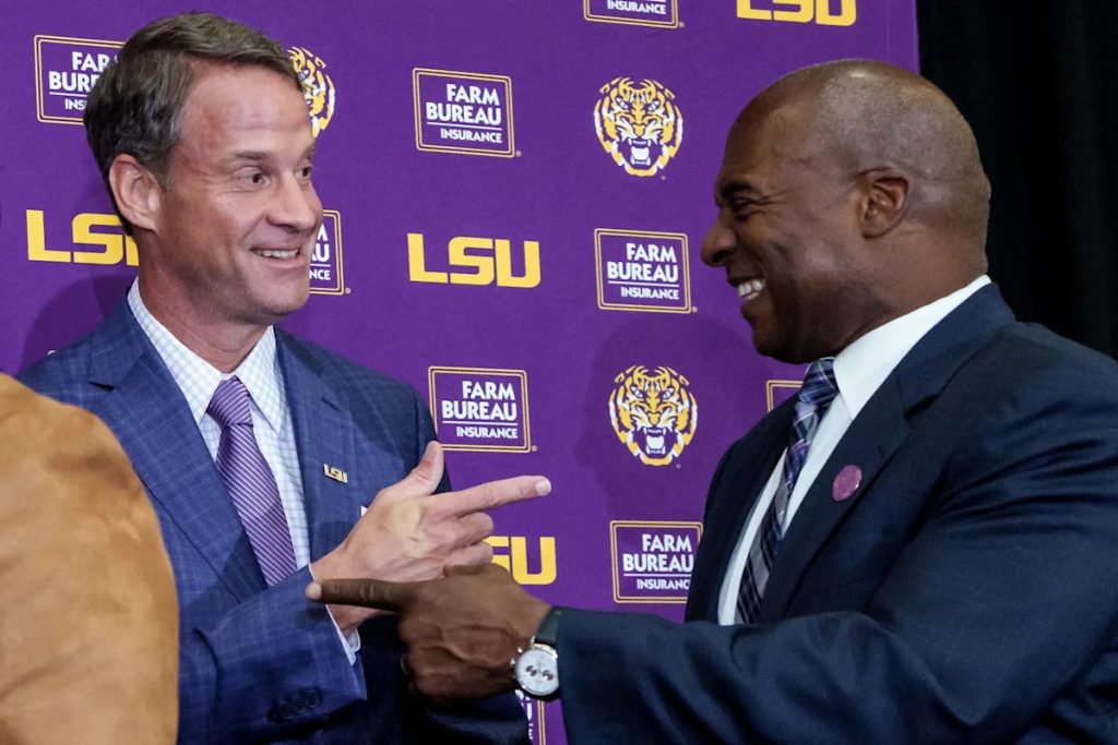 LSU AD doesn’t hold back when comparing Lane Kiffin and Brian Kelly