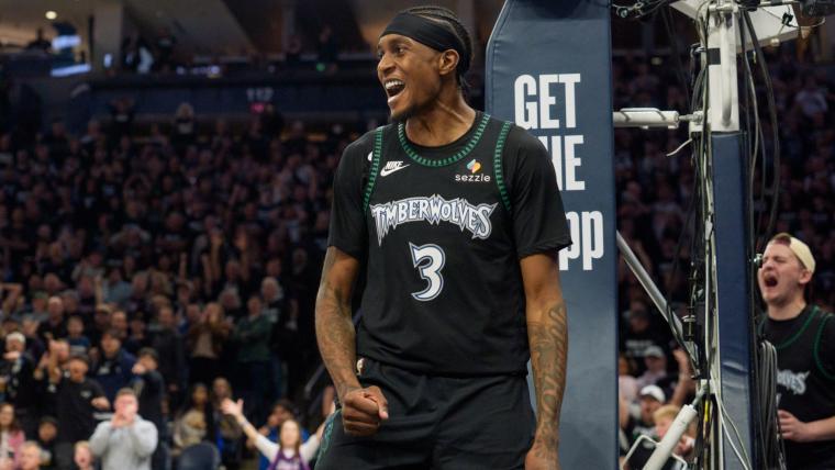 How Terrence Shannon Jr helped Timberwolves overcome injuries to upset Nuggets in round one of NBA Playoffs