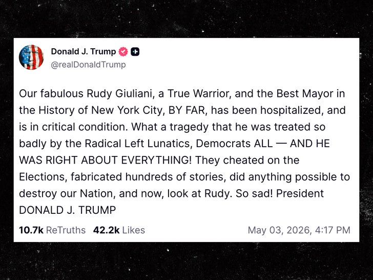 donald trump rudy giuliani truth social 1
