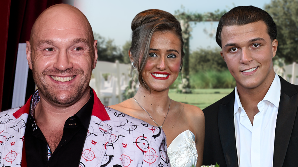 Tyson Fury’s 16-Year-Old Daughter Marries 18-Year-Old Fiancé