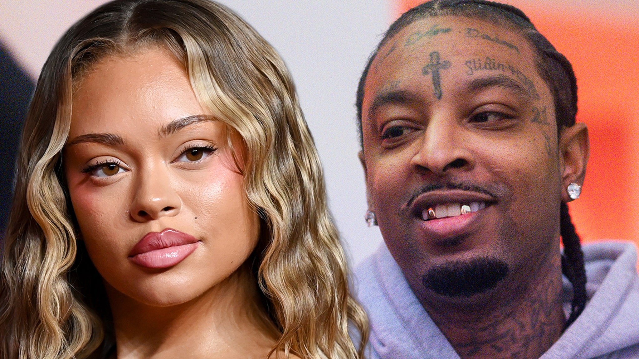 Latto & 21 Savage Pose Together at Star-Studded Baby Shower, Watch!