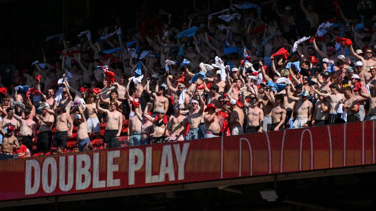MLB ‘Tarps off’ trend, explained: Why baseball fans are going shirtless and how craze started