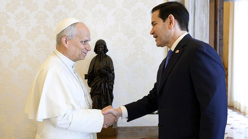 Rubio meets Pope Leo at Vatican to discuss Iran nuclear tensions amid US talks