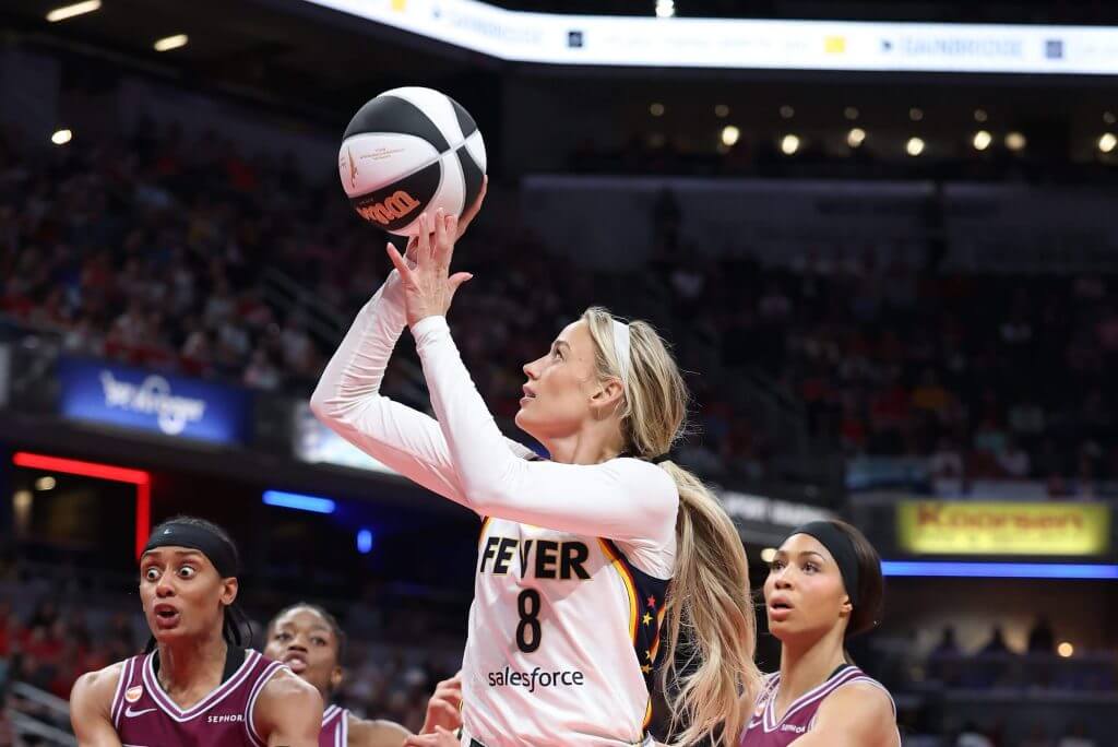 Man charged with stalking Indiana Fever guard Sophie Cunningham