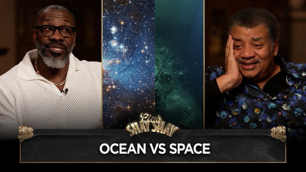 Ocean vs Space: Neil deGrasse Tyson Answers Which Is Harder To Explore & Why! I CLUB SHAY SHAY