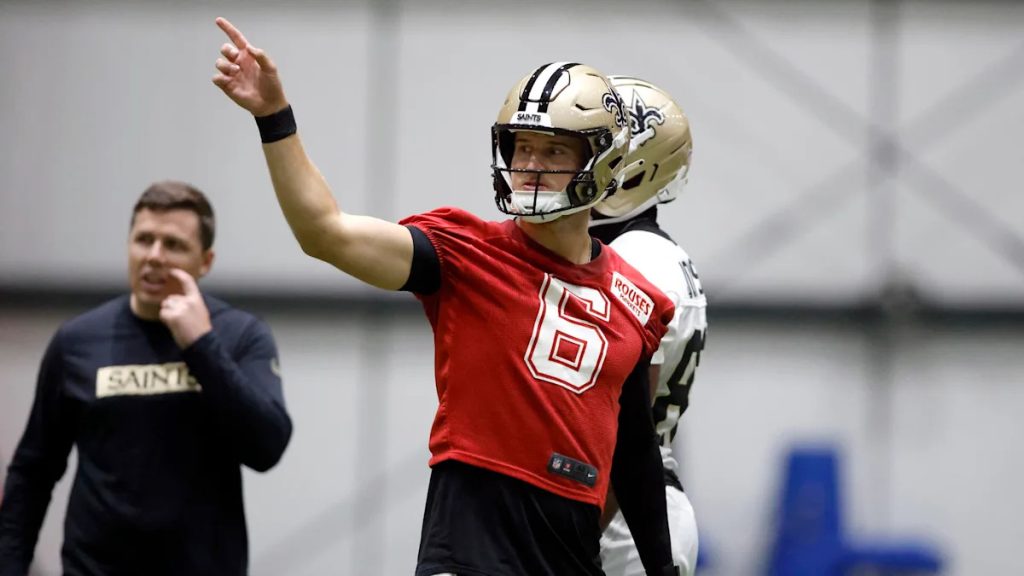 Drew Brees helped Tyler Shough set up Saints’ QB/WR retreat in San Diego