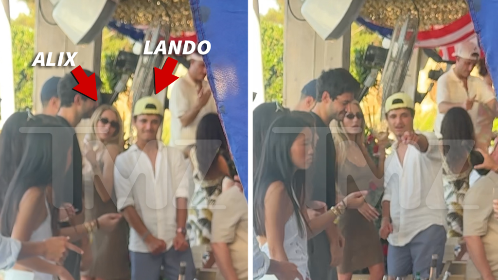 Alix Earle Parties With F1 Driver Lando Norris in France