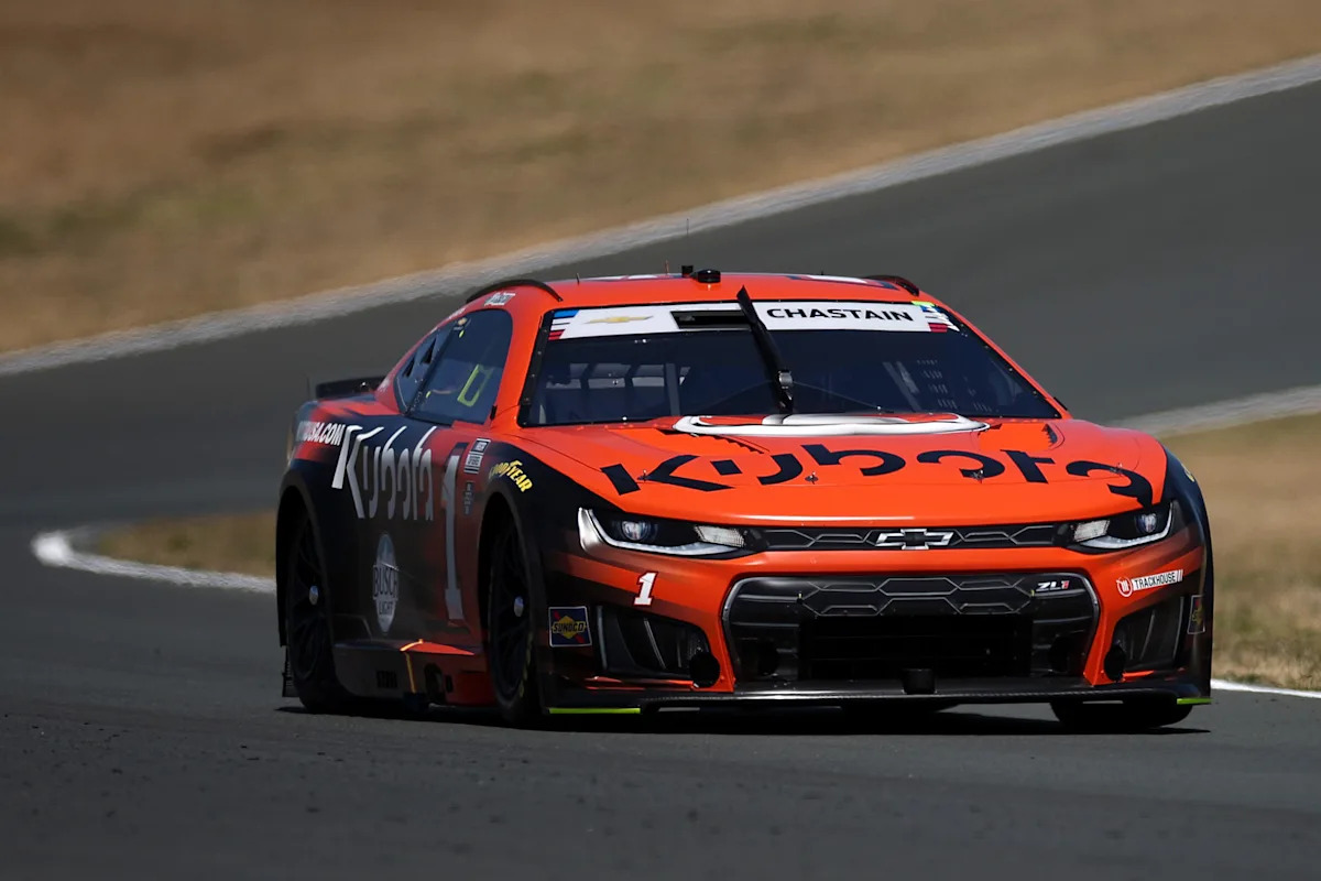 Ross Chastain earns much-needed fifth place start at Sonoma in 2026