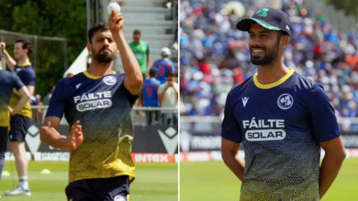 Rajasthan-born Ireland pacer Jai Moondra makes history against India, becomes only second Irish cricketer to …