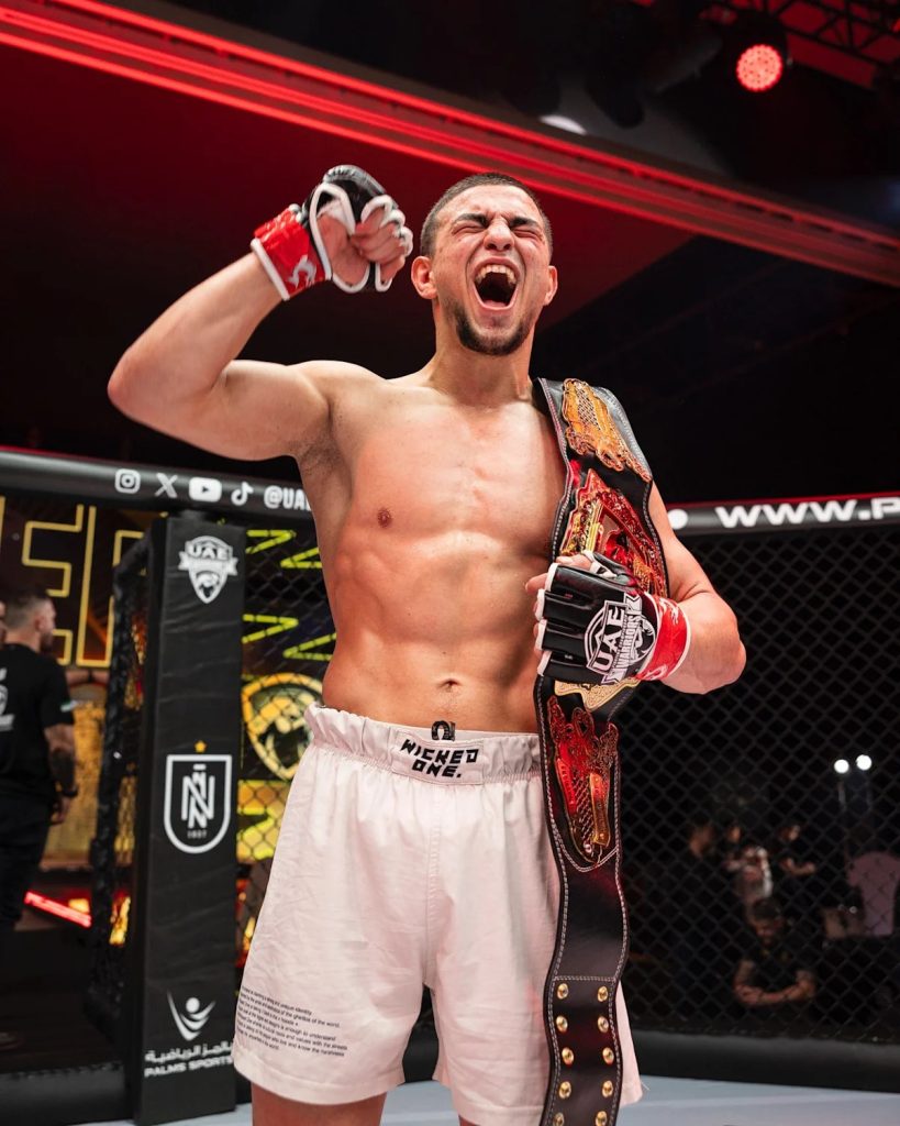 Asaf Chopurov defends bantamweight title in UAE Warriors 72 main event