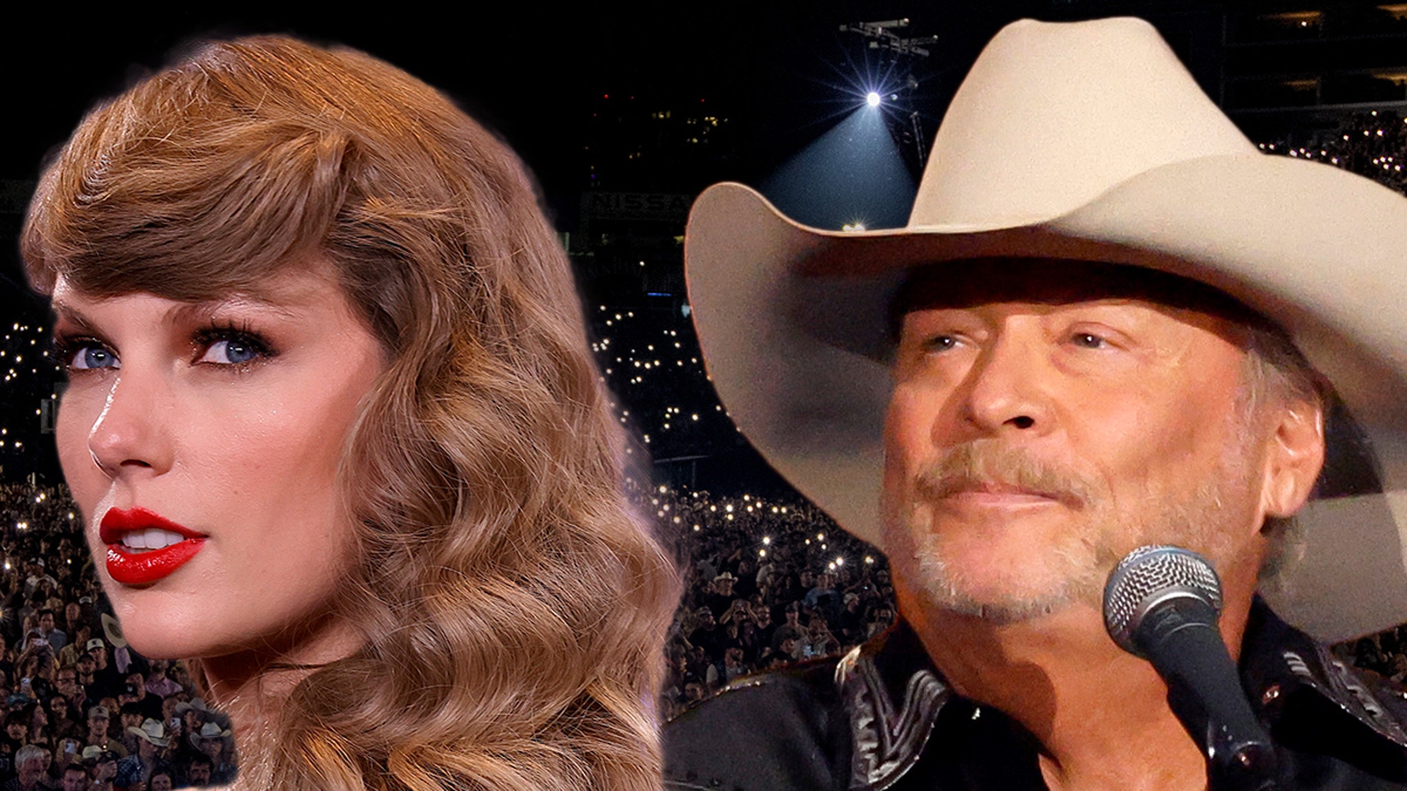 Taylor Swift Seemingly Gets Boo’d During Surprise Appearance at Alan Jackson Show