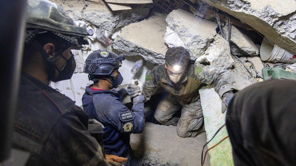 U.S. military aids in response after devastating earthquakes shake Venezuela