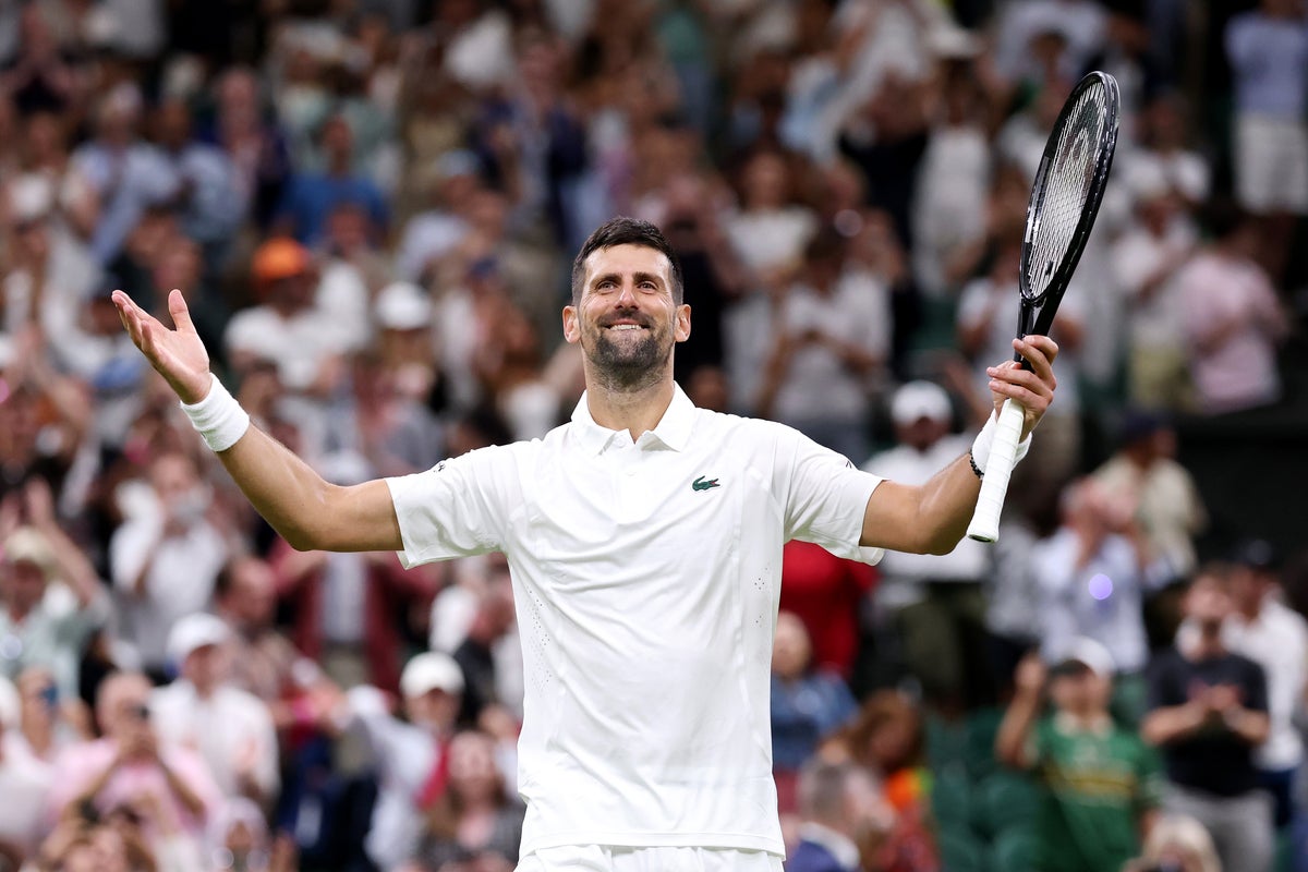 Novak Djokovic defies the ‘Wuuus’ – but this was not the start to Wimbledon he wanted