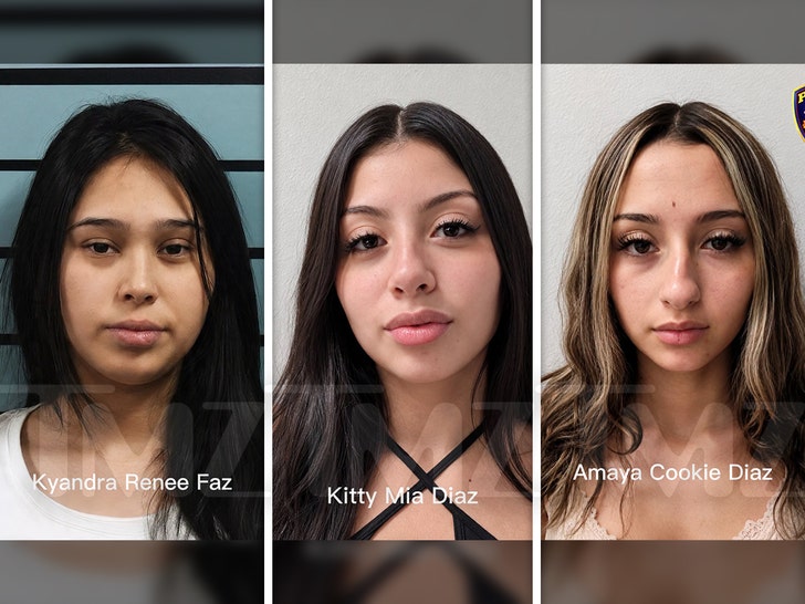 kyandra renee faz kitty mia diaz and amaya cookie diaz mug shots 1