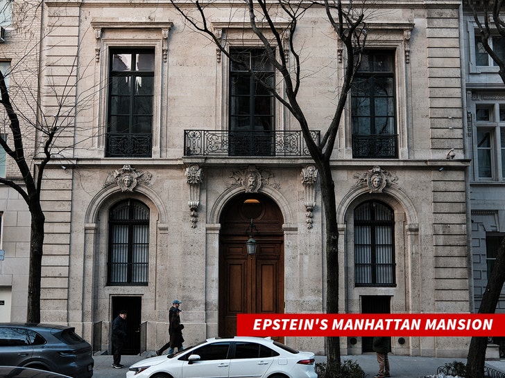 epstein's manhattan mansion getty