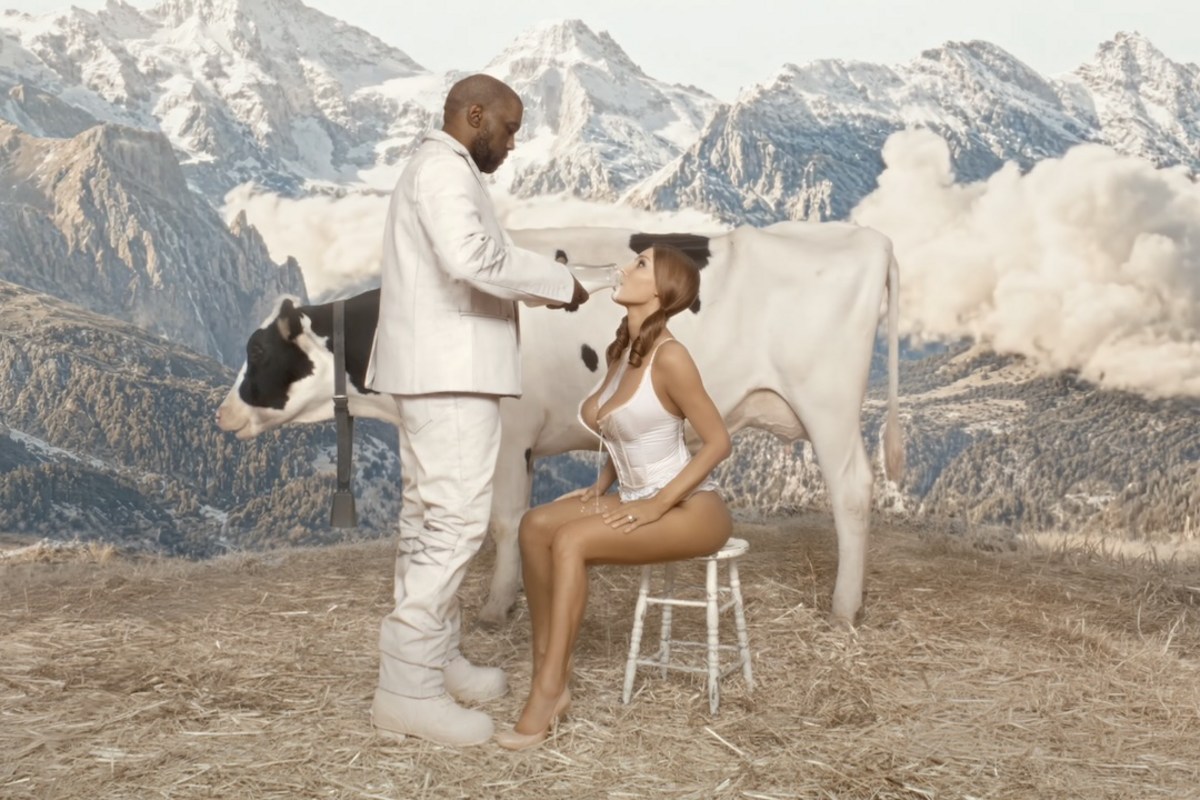 Ye Pours Milk All Over Bianca Censori in ‘Gemini Season’ Video