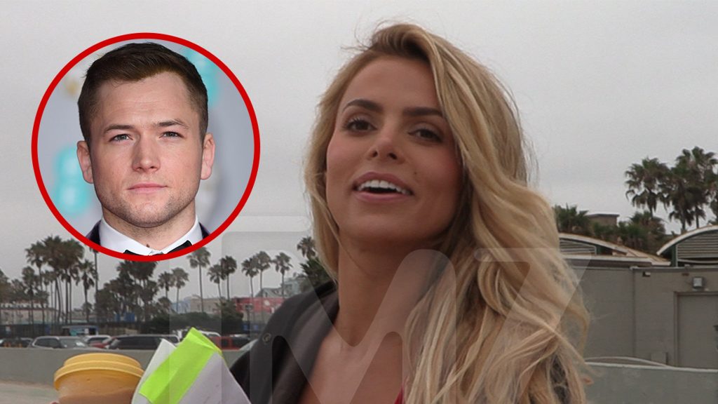 Brooks Nader Says She and Taron Egerton Were Never Dating