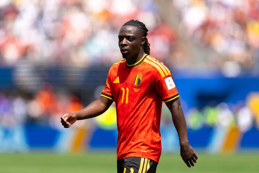 Belgium’s Jérémy Doku welcomes first child after exiting camp during World Cup