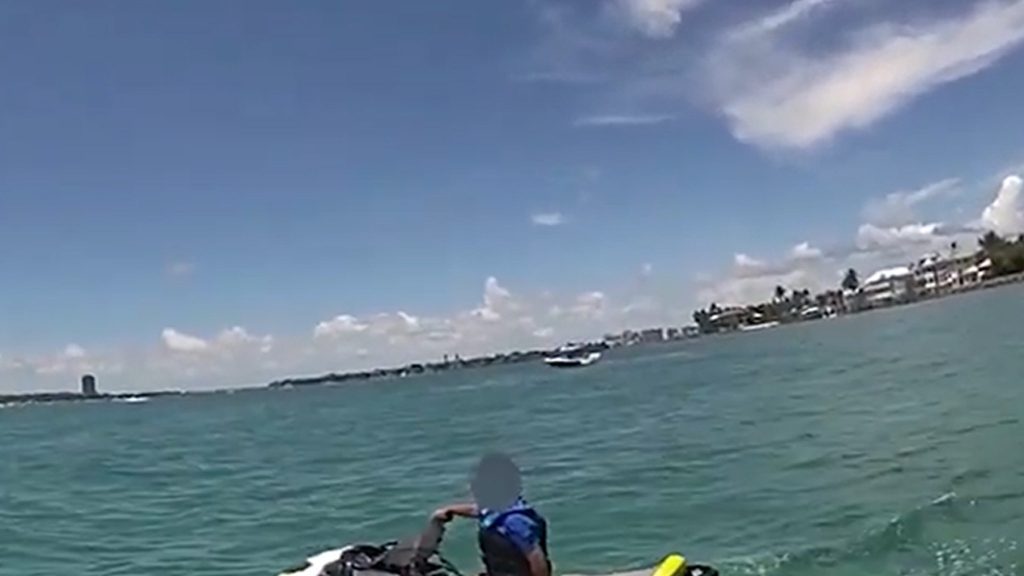 8-Year-Old Riding Jet Ski Alone Gets Pulled Over By Police