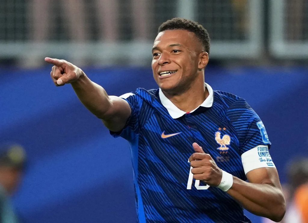 Kylian Mbappe follows Lionel Messi’s big day with his own for France
