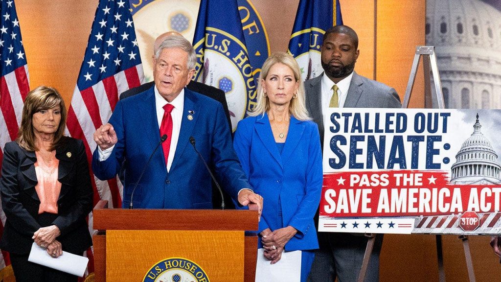 House Republicans clash as conservative revolt over SAVE Act stalls Trump agenda