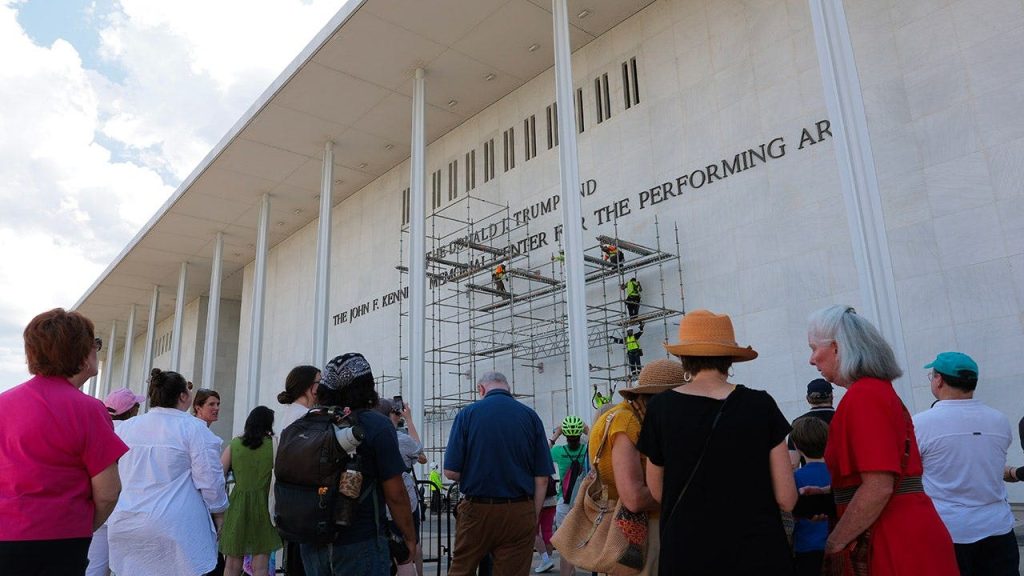 Kennedy Center board asks appeals court to block Trump name removal