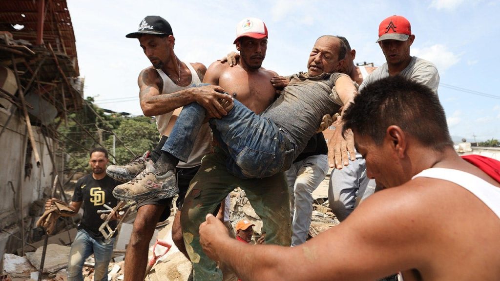 Venezuela earthquake death toll rises to 589 as US military aid arrives