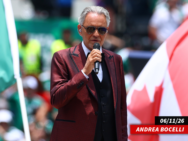 sub Andrea Bocelli getty