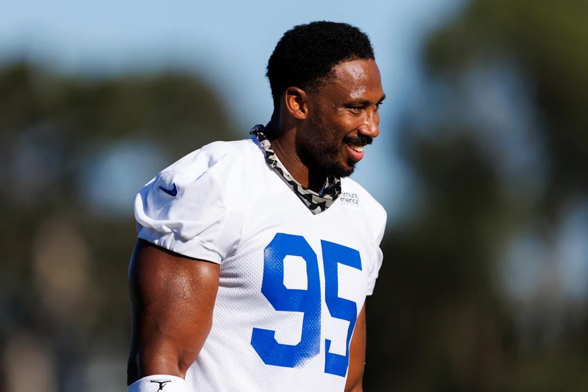 Myles Garrett on possibly playing with Aaron Donald: ‘I think we can do great things’