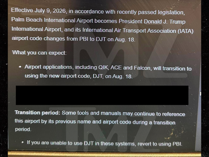 sub donald trump airport palm beach handout wm