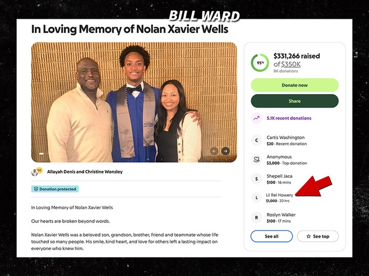 lil rel howery and nolan wells donation gofundme