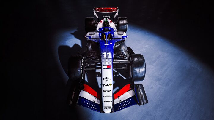 Cadillac F1 Rolls Out Red, White and Blue Livery: Because ‘Merica