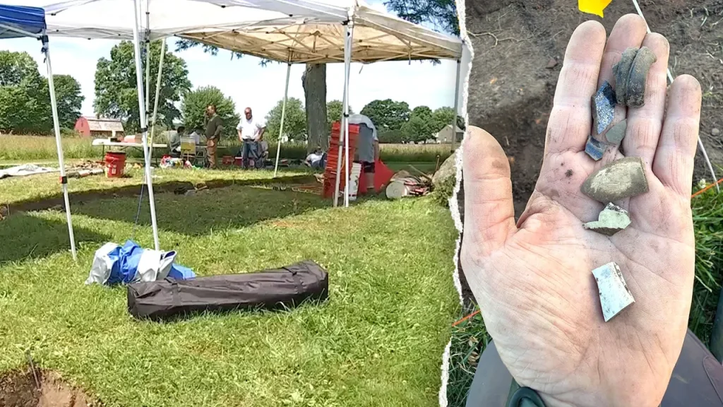 Revolutionary War bake house for French troops is uncovered in Connecticut