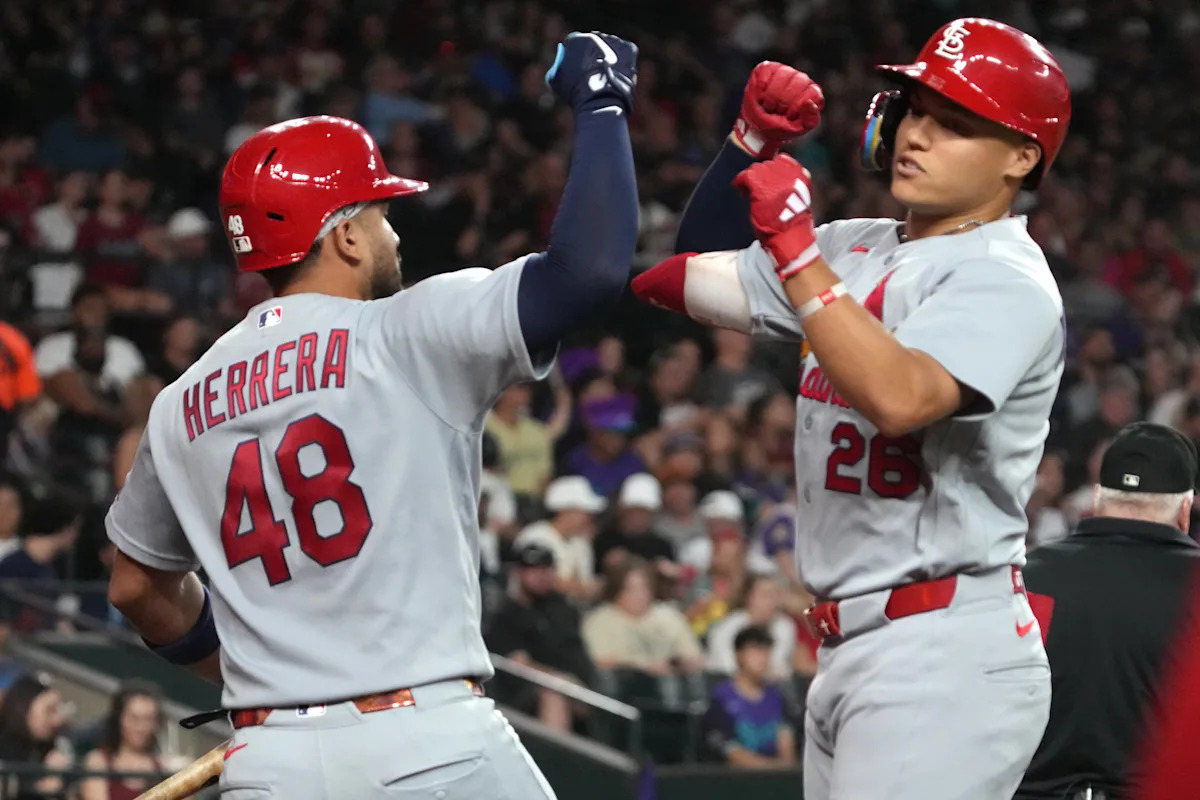 Wetherholt hits solo HR, Winn has 3 RBIs to lead the Cardinals past the D-backs 5-4