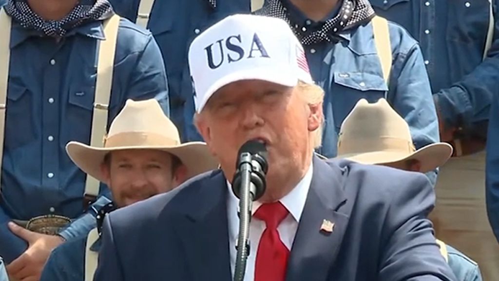 Trump Jokes About Having a ‘Threesome’ with His Sons, on Video