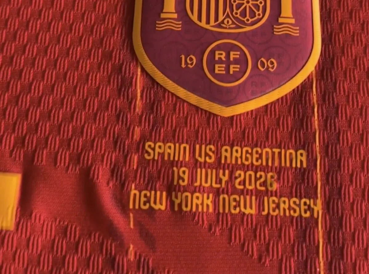 🎥 The national team unveils final shirt for Argentina clash