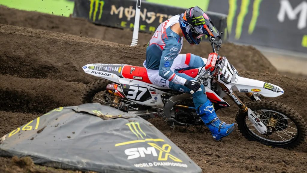 Cole Davies wins RedBud 250 Moto 1 after fierce battle with teammate Caden Dudney